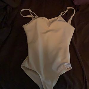 Capezio nude camisole leotard IC